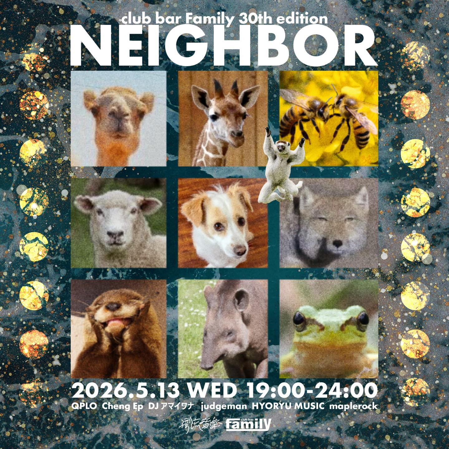 漂流音楽のレギュラーイベントNEIGHBOR🧑‍🩰*:･ﾟ✧